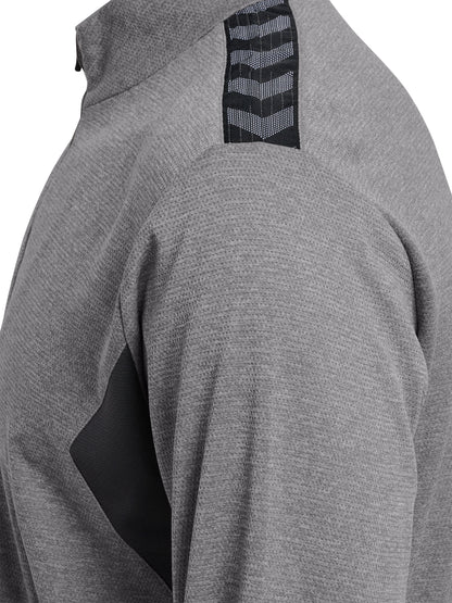 HUMMEL Authentic Half Zip Sweat (grey melange)