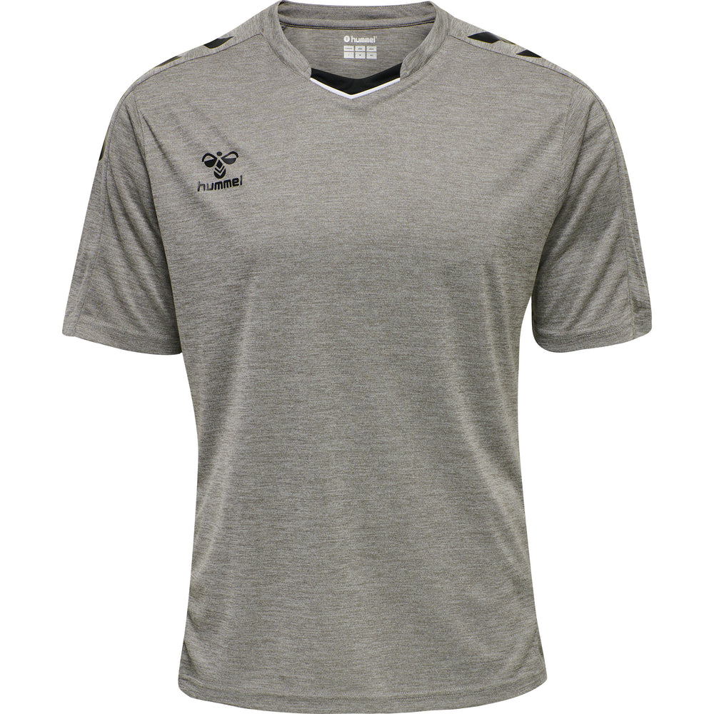 HUMMEL Core Xk Poly Jersey S/S Herren Grau