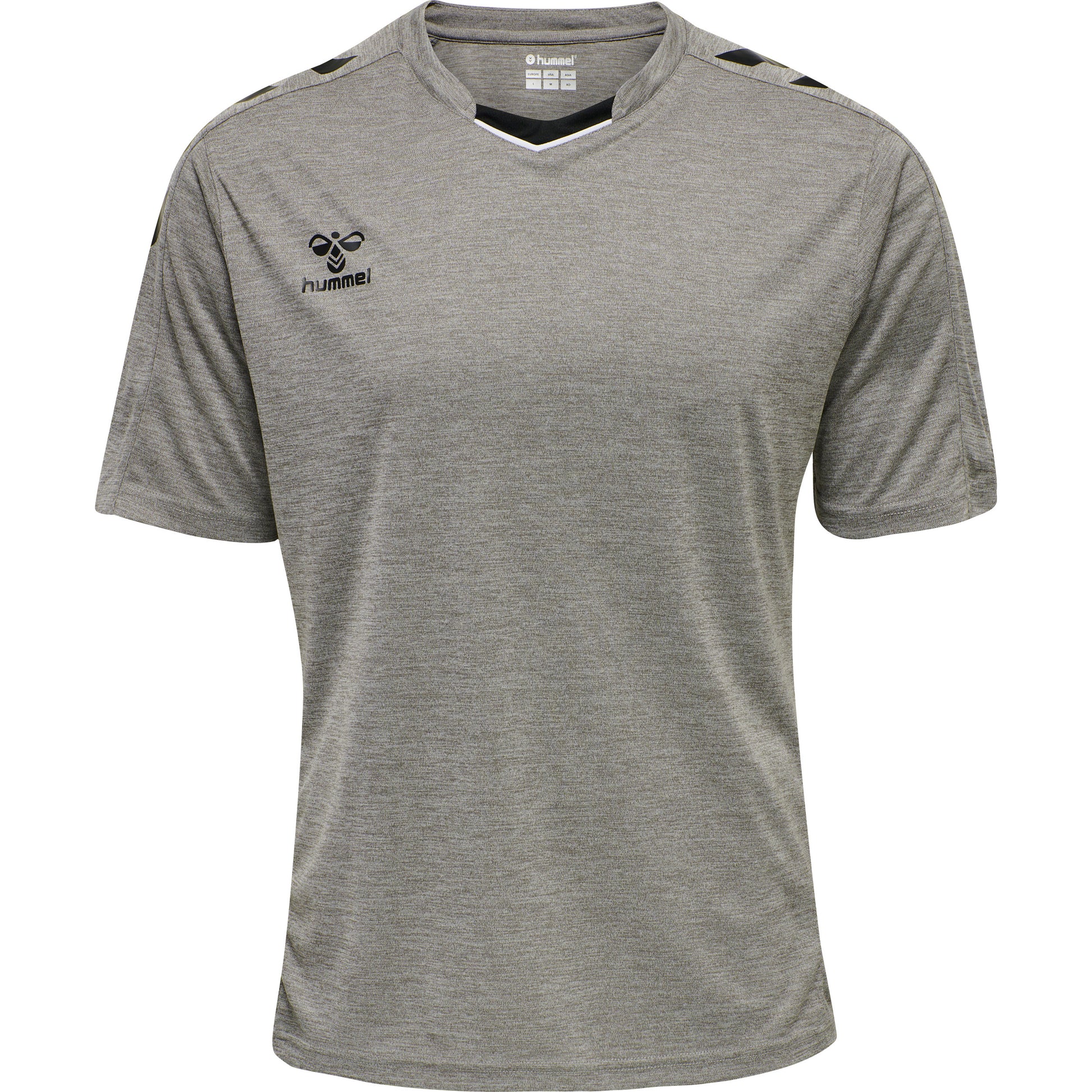 HUMMEL Core Xk Poly Jersey S/S Herren Grau