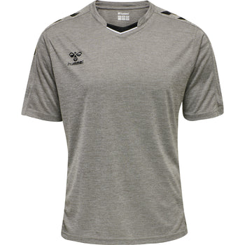 HUMMEL Core Xk Poly Jersey S/S Herren Grau