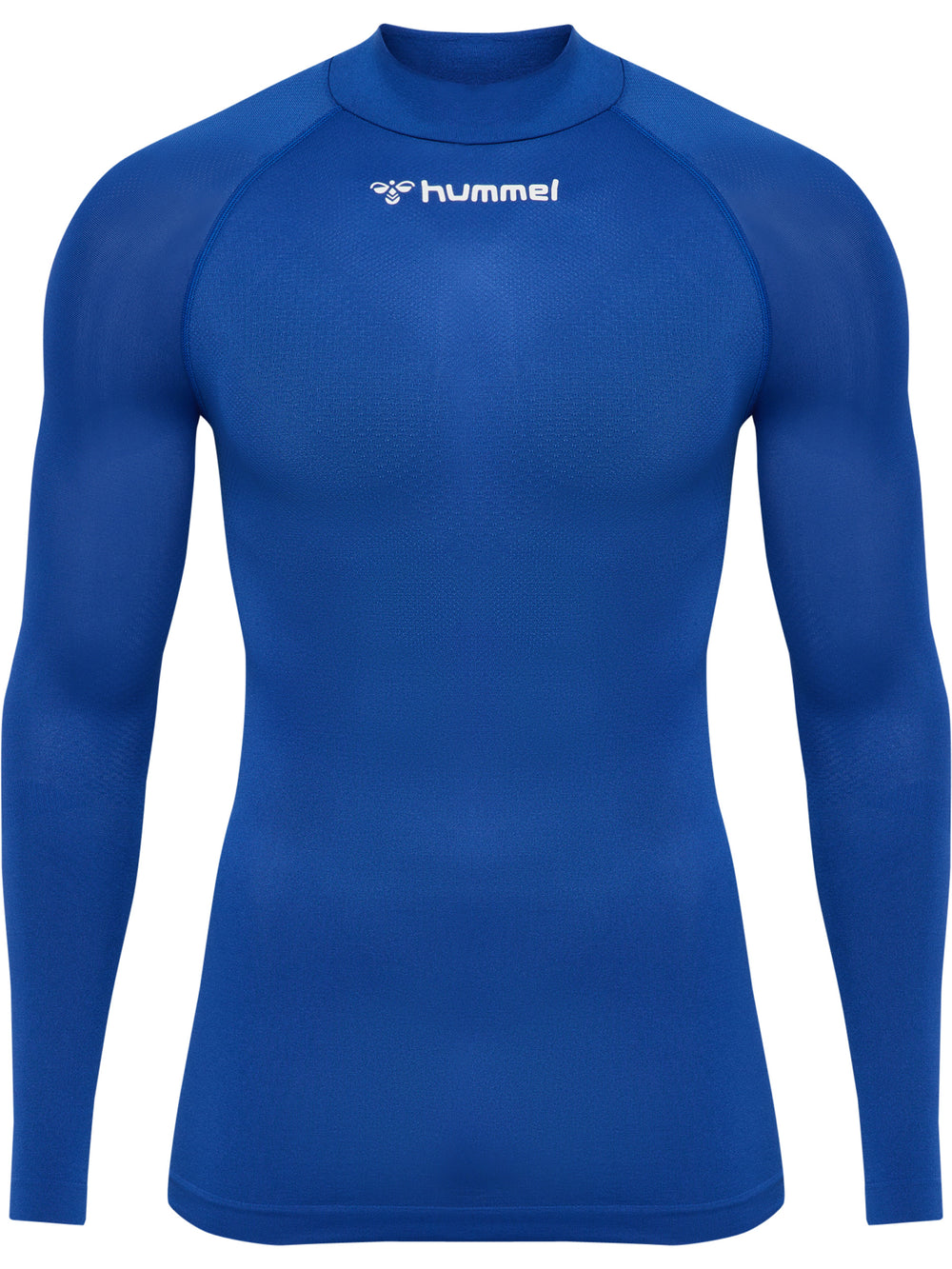 HUMMEL Bl Comfort 2.0 Mockneck Tee L/S Herren Blau