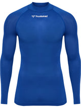 HUMMEL Bl Comfort 2.0 Mockneck Tee L/S Herren Blau