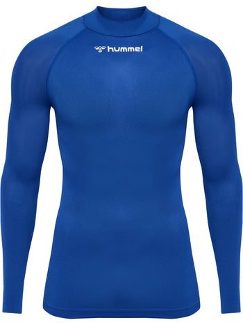 HUMMEL Bl Comfort 2.0 Mockneck Tee L/S Herren Blau