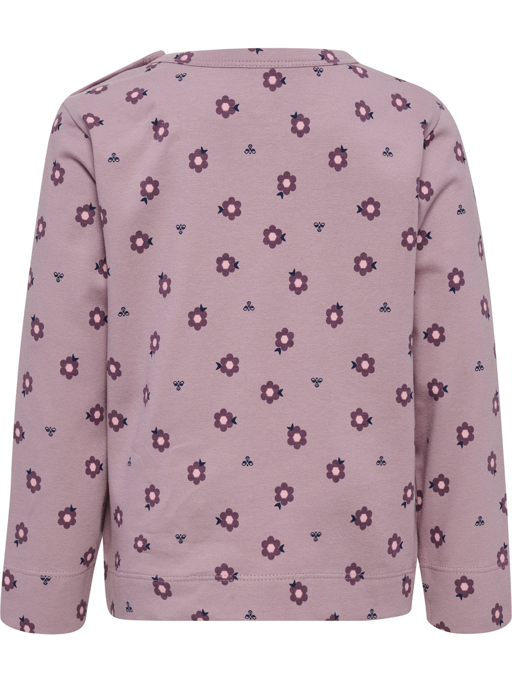 HUMMEL Mini AOP T-Shirt L/S Kind (sea fog)