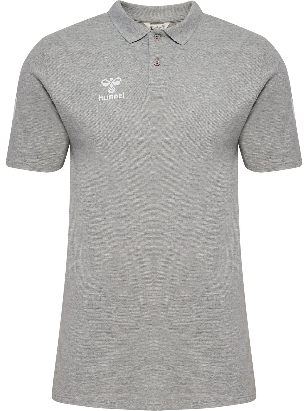 HUMMEL Go 2.0 Chevron Polo (grey melange)