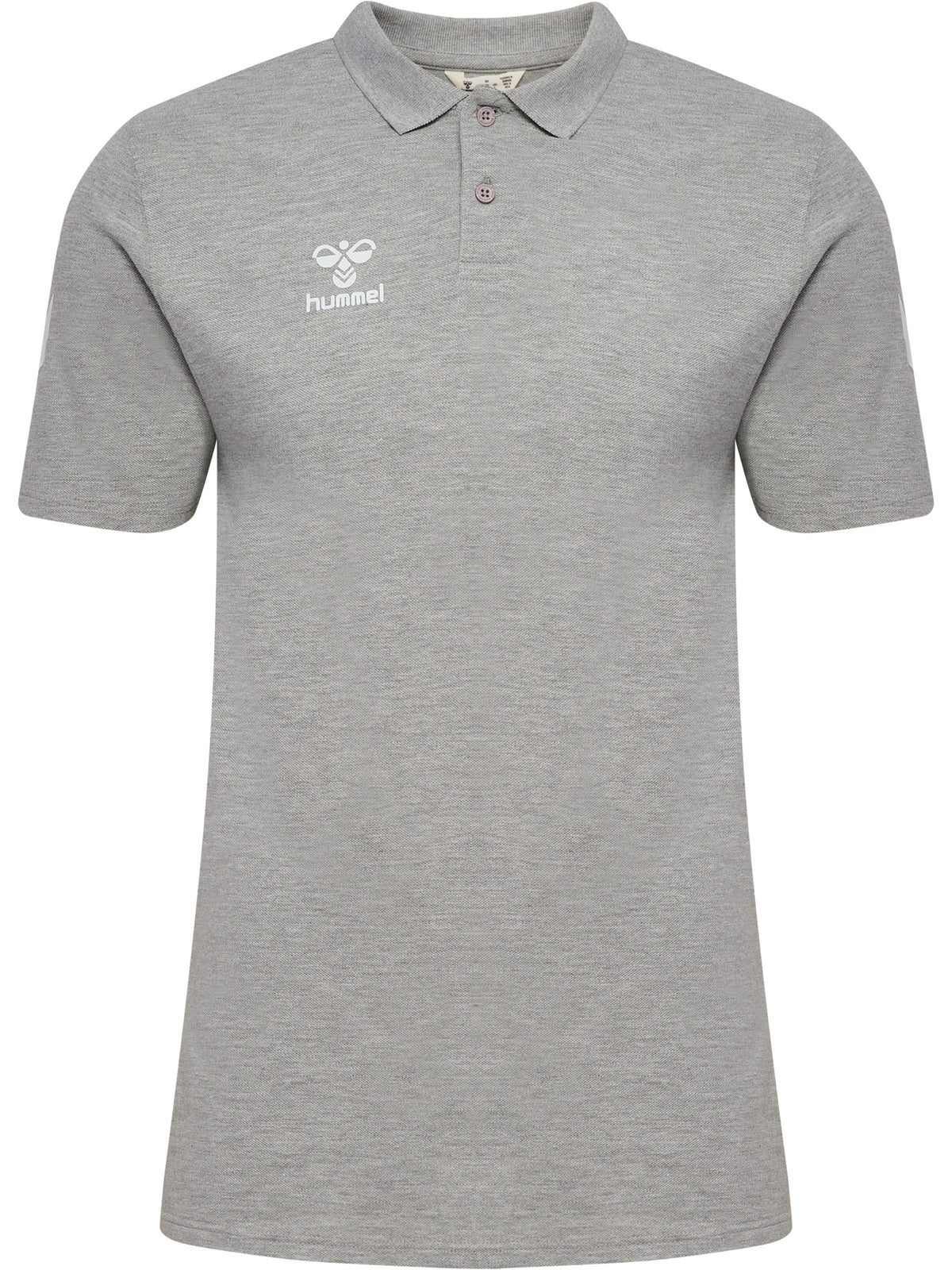 HUMMEL Go 2.0 Chevron Polo (grey melange)