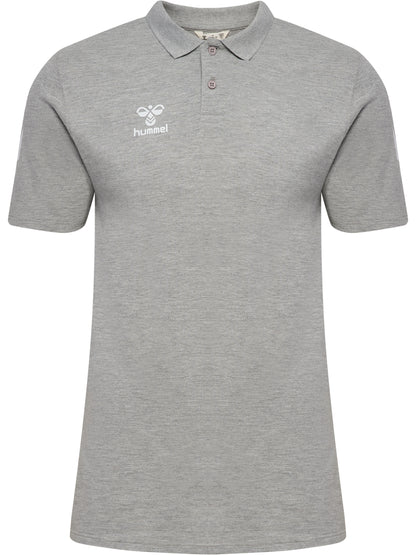 HUMMEL Go 2.0 Chevron Polo (grey melange)