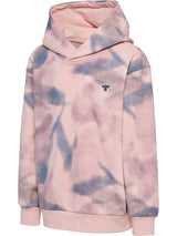 HUMMEL Loose AOP Hoodie Bee Kind (pale lilac)