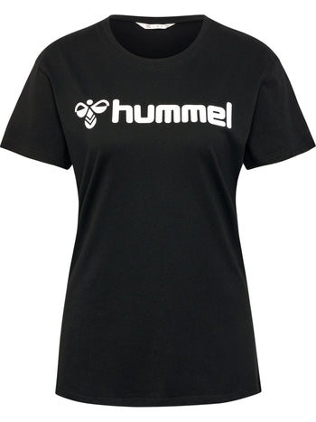 HUMMEL Go 2.0 Logo T-Shirt S/S Damen Schwarz