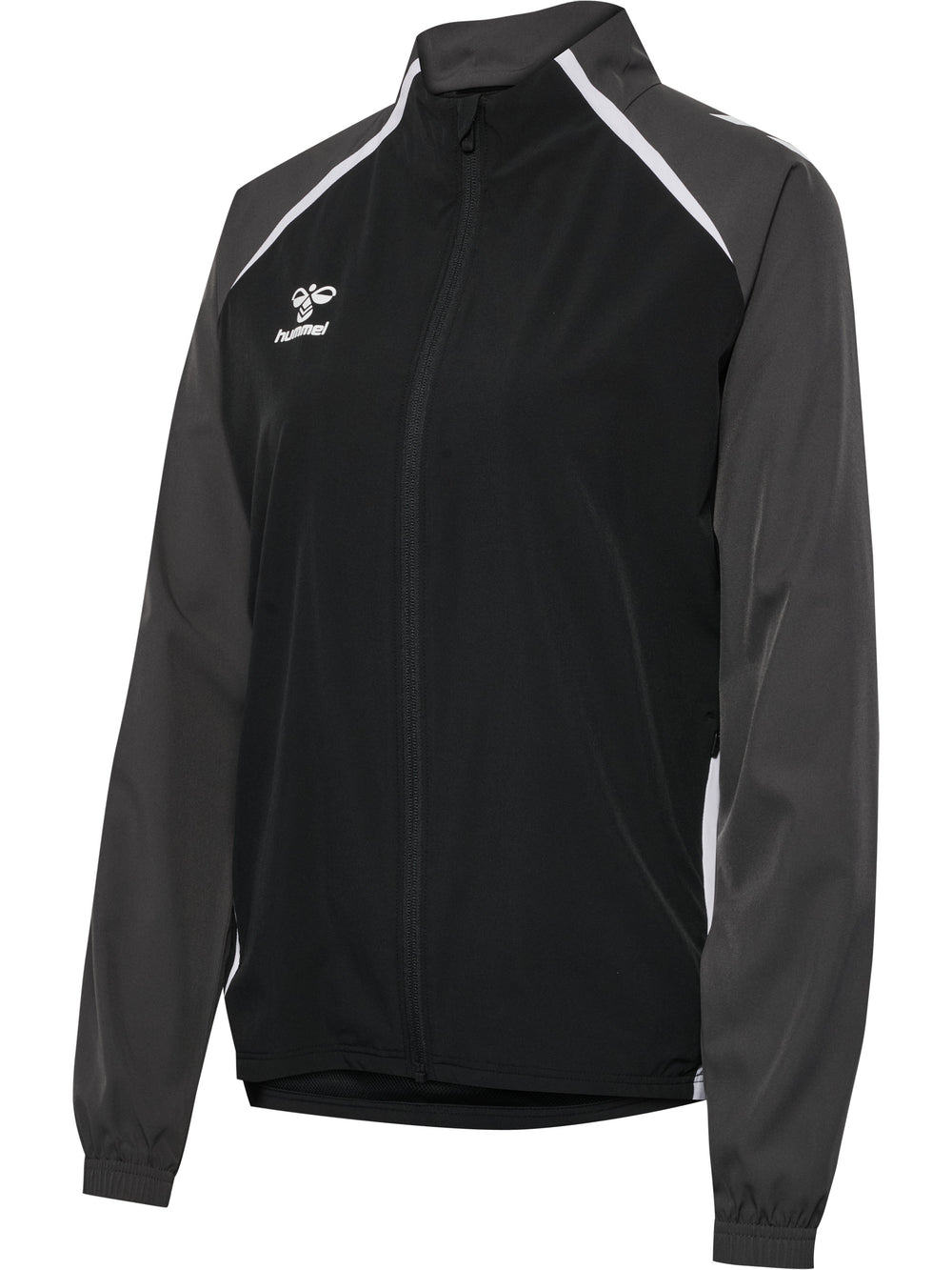 HUMMEL Lead 2.0 Woven Jacket Damen (black/asphalt)