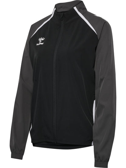 HUMMEL Lead 2.0 Woven Jacket Damen (black/asphalt)