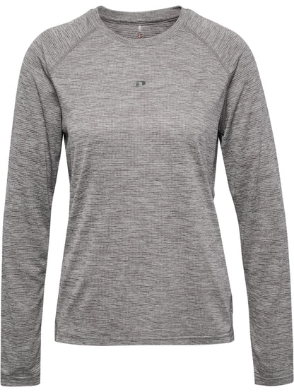 NEWLINE Active T-Shirt L/S Damen (magnetite)
