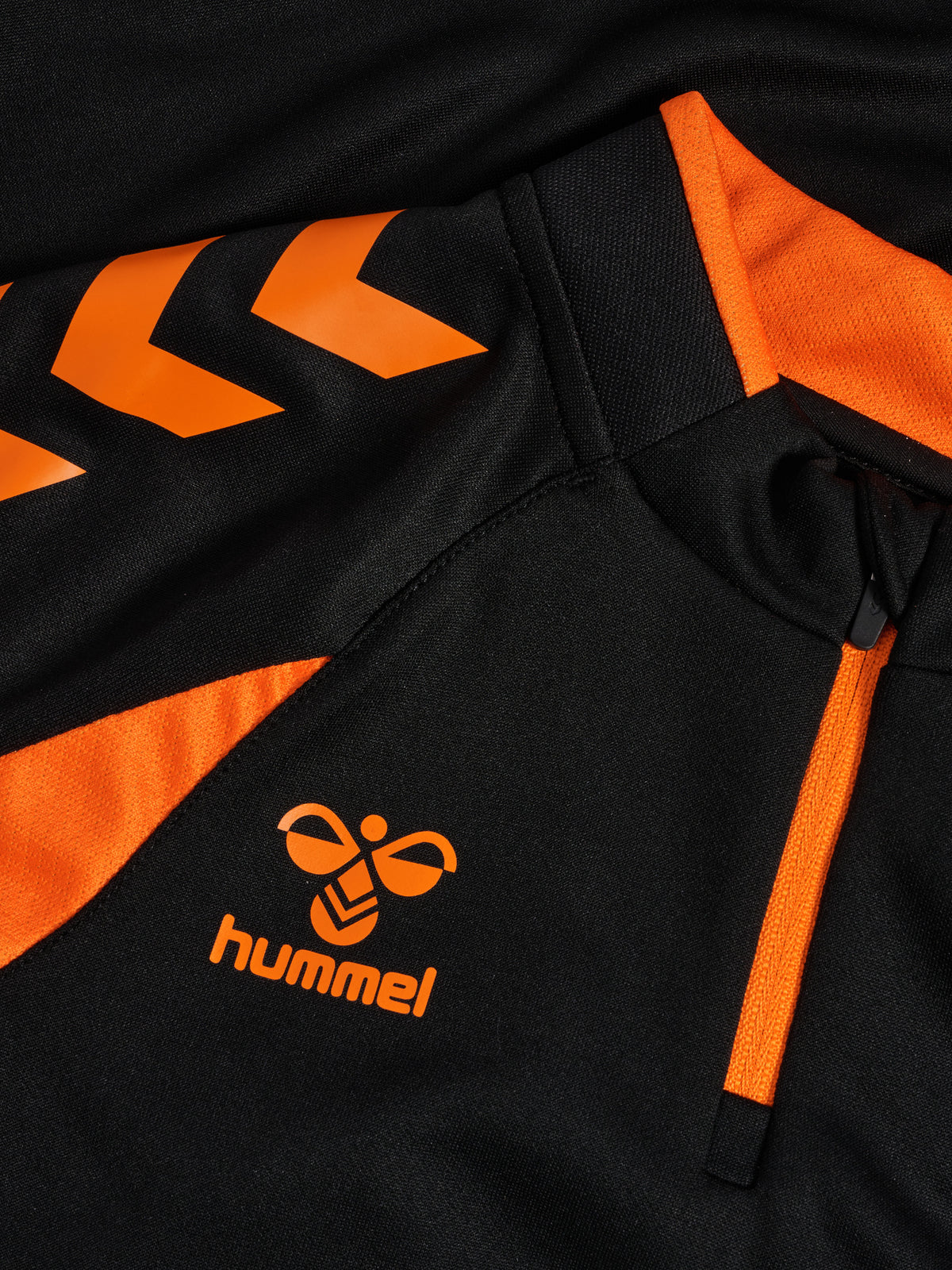 HUMMEL Core 2.0 Half Zip Kind (black/orange tiger)