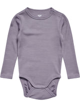 HUMMEL Mini Wool Solid Body L/S Kind (gray ridge)