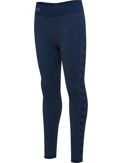 HUMMEL Seamless Glitter Tights Kind (dress blues)