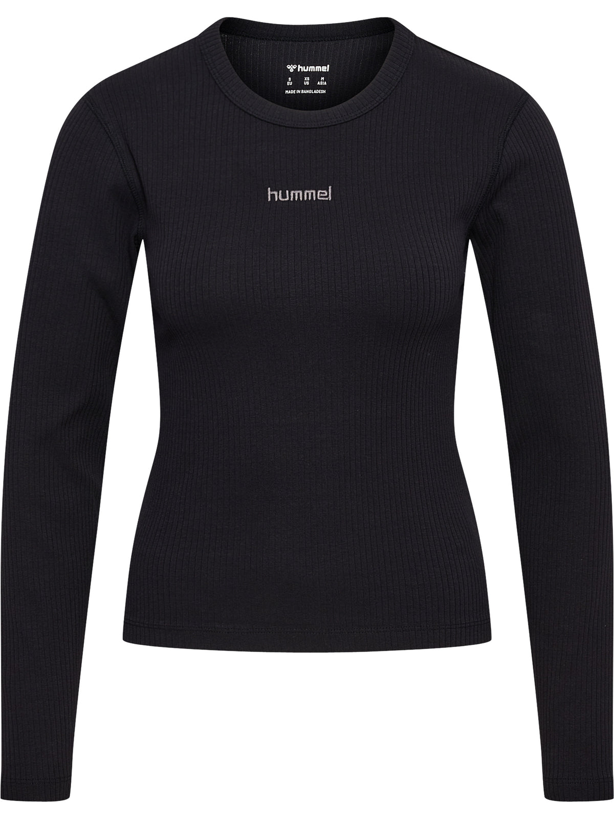 HUMMEL Foundation Rib T-Shirt L/S Damen (black)