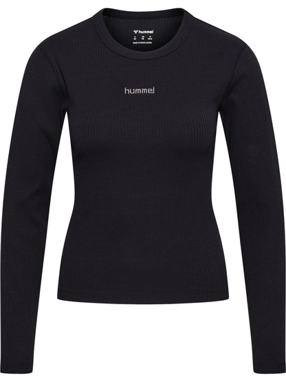 HUMMEL Foundation Rib T-Shirt L/S Damen (black)