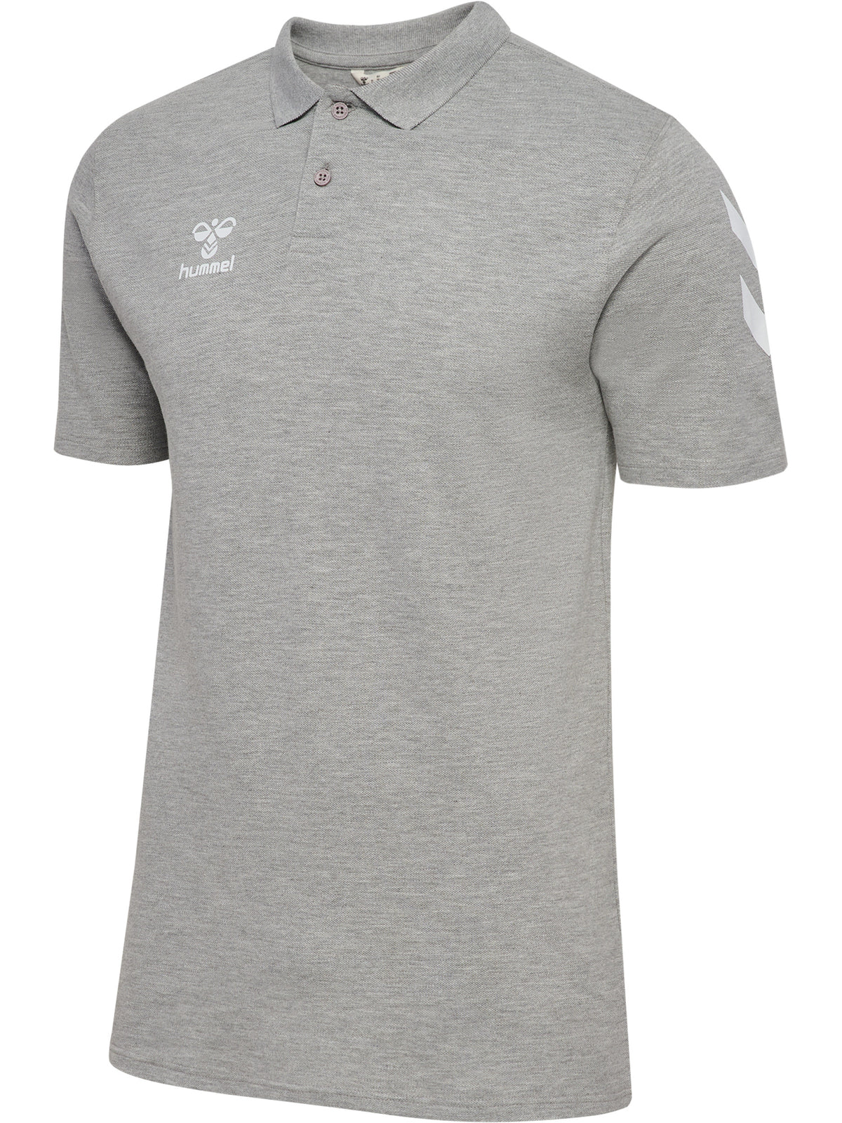 HUMMEL Go 2.0 Chevron Polo (grey melange)