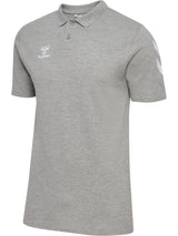 HUMMEL Go 2.0 Chevron Polo (grey melange)