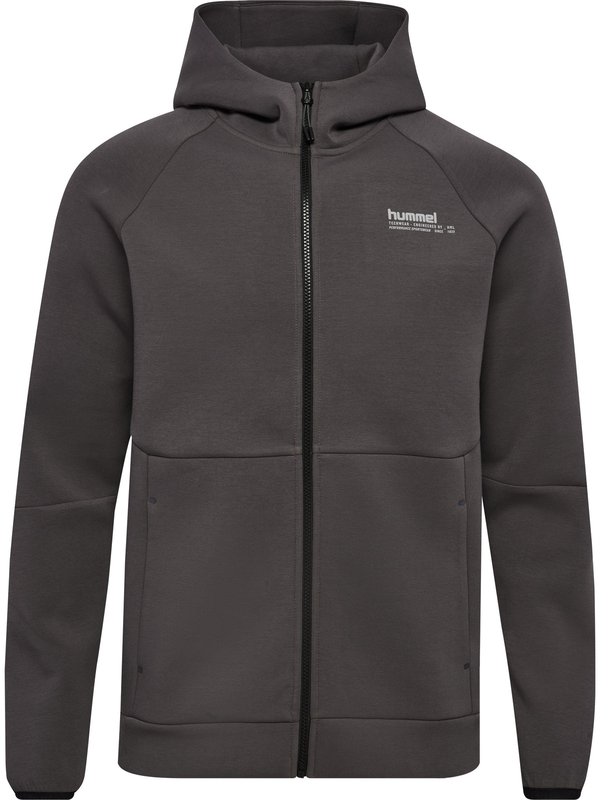 HUMMEL Tech Fleece Regular Zip Hoodie (shale)