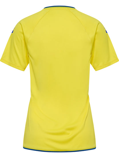 HUMMEL Core 2.0 Jersey S/S Damen (blazing yellow/true blue)