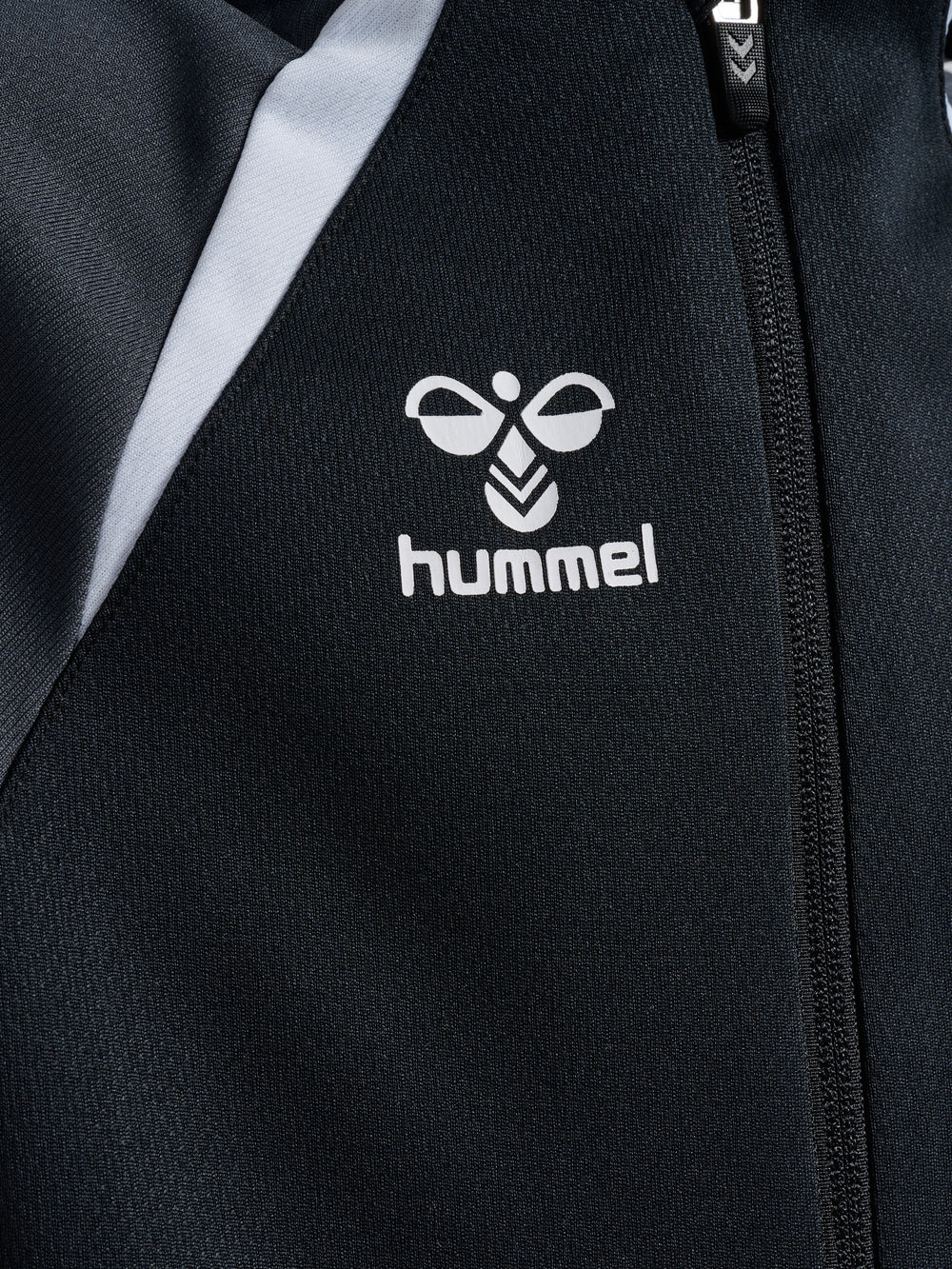 HUMMEL Lead 2.0 Zip Hoodie Kind (black/asphalt)