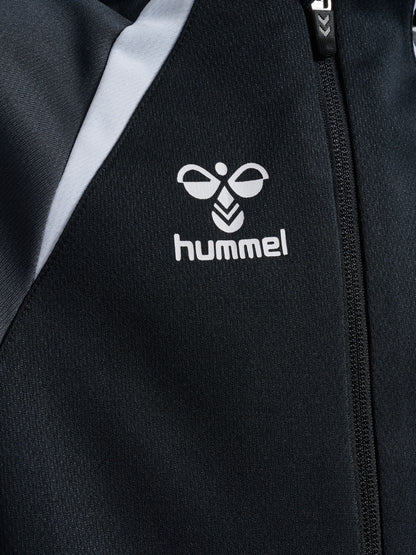 HUMMEL Lead 2.0 Zip Hoodie Kind (black/asphalt)