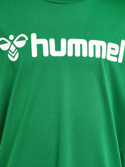 HUMMEL Logo Jersey S/S Kind (jelly bean)