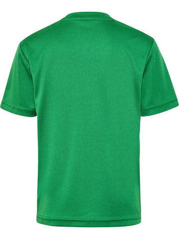 HUMMEL Logo Jersey S/S Kind (jelly bean)