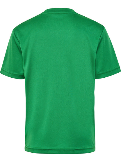 HUMMEL Logo Jersey S/S Kind (jelly bean)