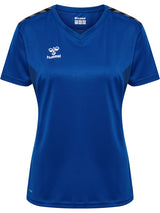 HUMMEL Authentic Pl Jersey S/S Damen Blau