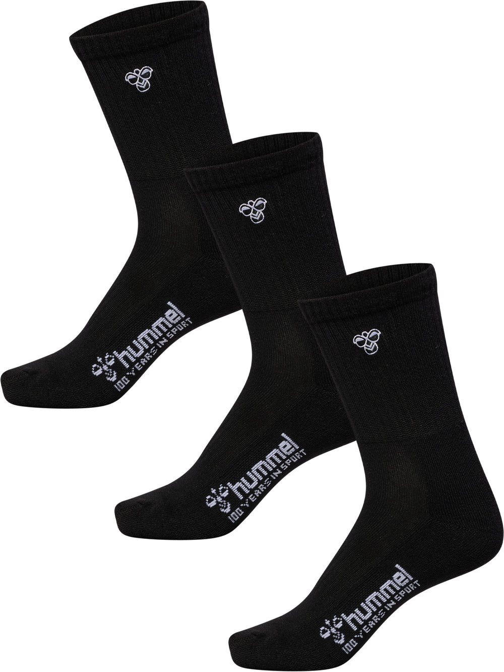 HUMMEL 3-Pack Socks Bee Kind (black)