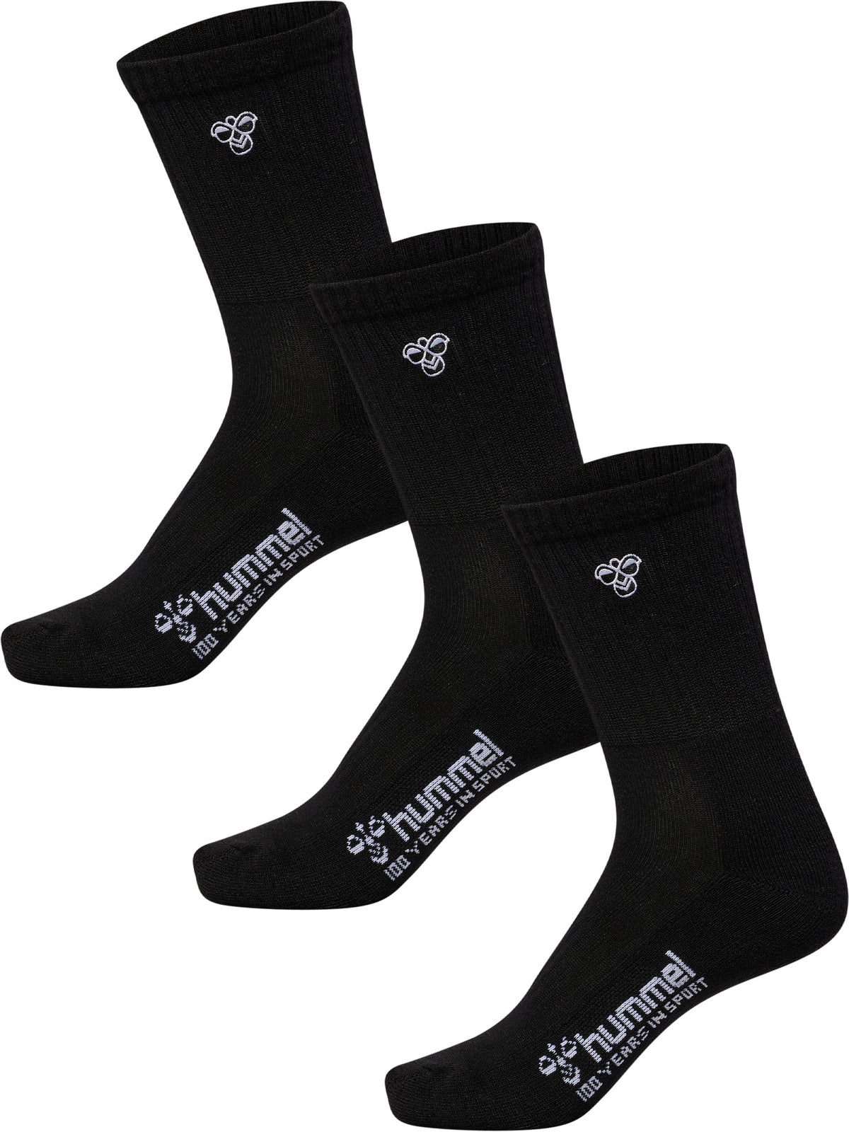 HUMMEL 3-Pack Socks Bee Kind (black)