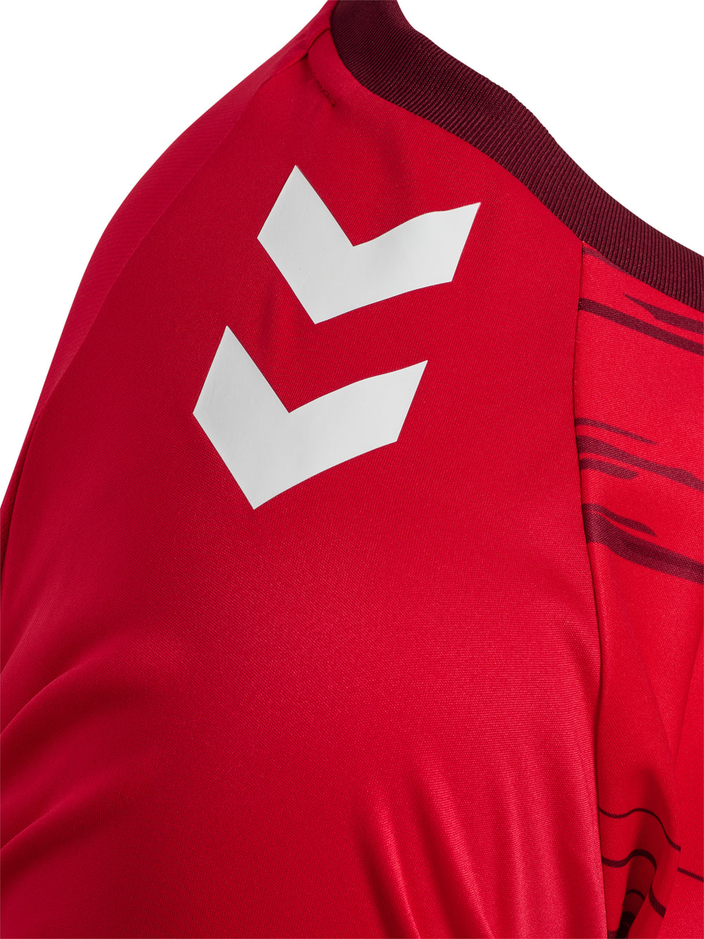 HUMMEL Match Triumph Jersey S/S (true red/zinfandel)