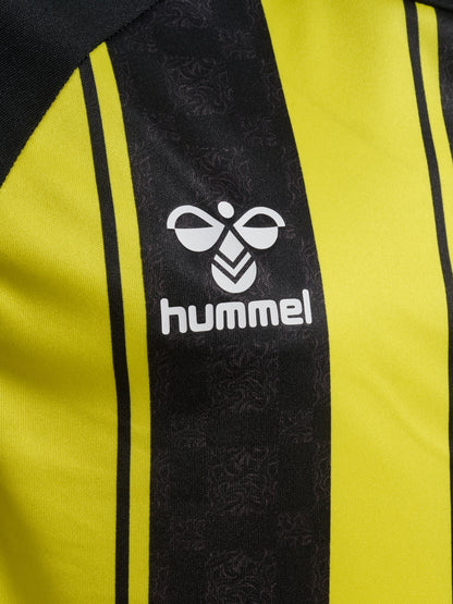 HUMMEL Match Striped Jersey S/S Kind (blazing yellow/black)