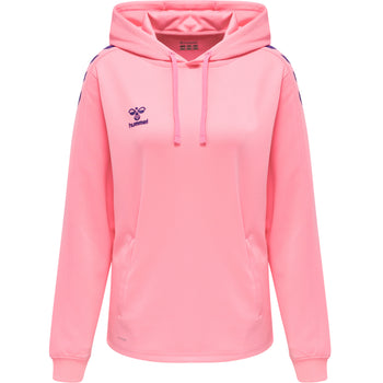 HUMMEL Core Xk Poly Sweat Hoodie Damen Rosa