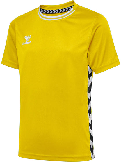 HUMMEL Playful Ss Jersey Kind (cyber yellow)