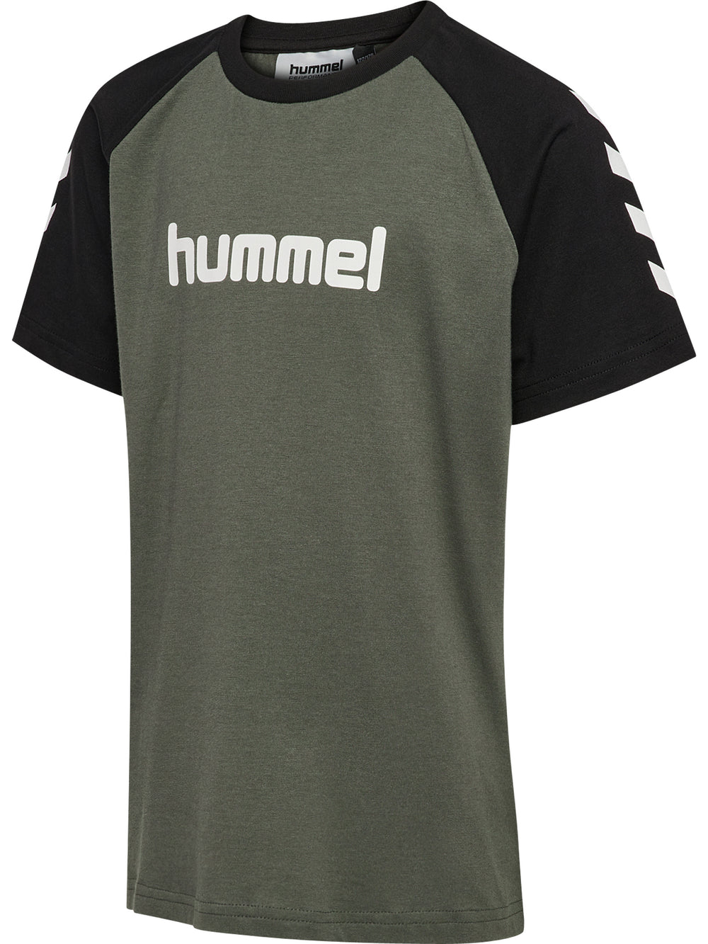 HUMMEL Logo T-Shirt S/S Kind (castor gray)