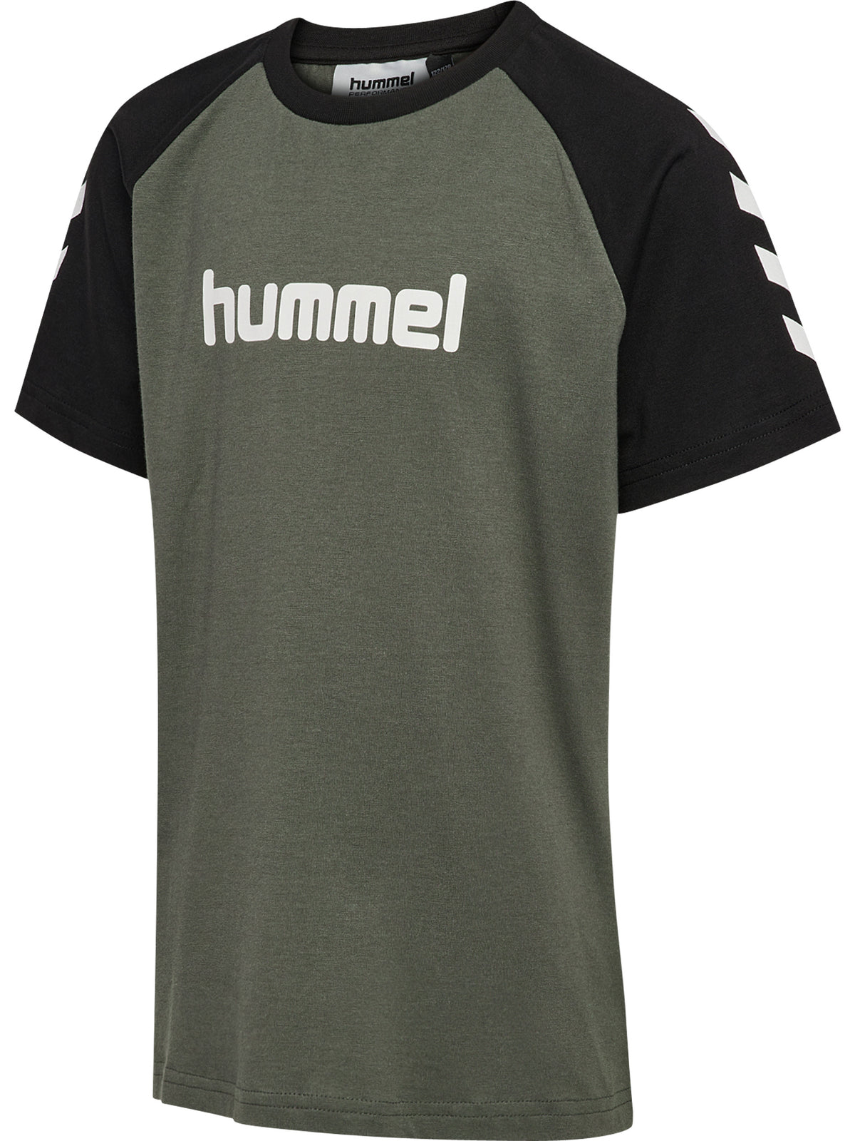 HUMMEL Logo T-Shirt S/S Kind (castor gray)