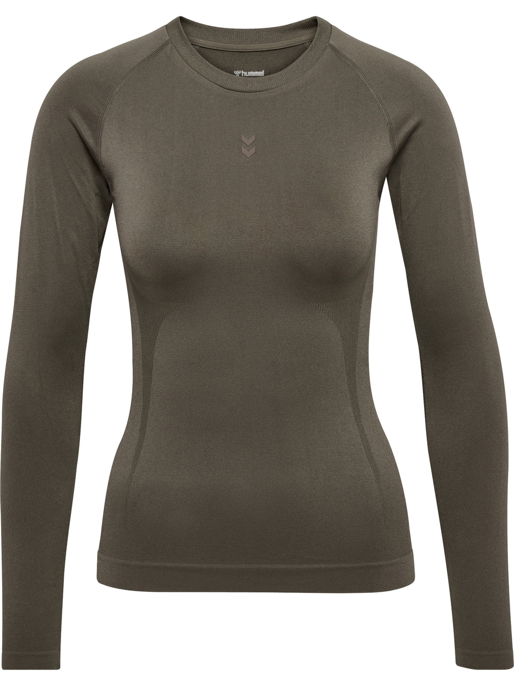HUMMEL Flow T-Shirt L/S Damen (major brown)