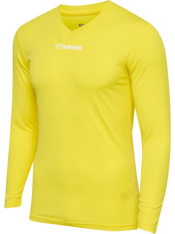 HUMMEL Bl Essential Tee L/S (blazing yellow)