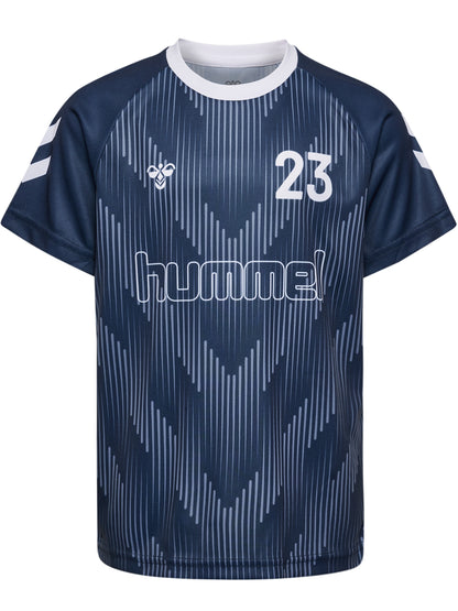 HUMMEL Reg Soccer 12 T-Shirt Ss Kind (dress blues)