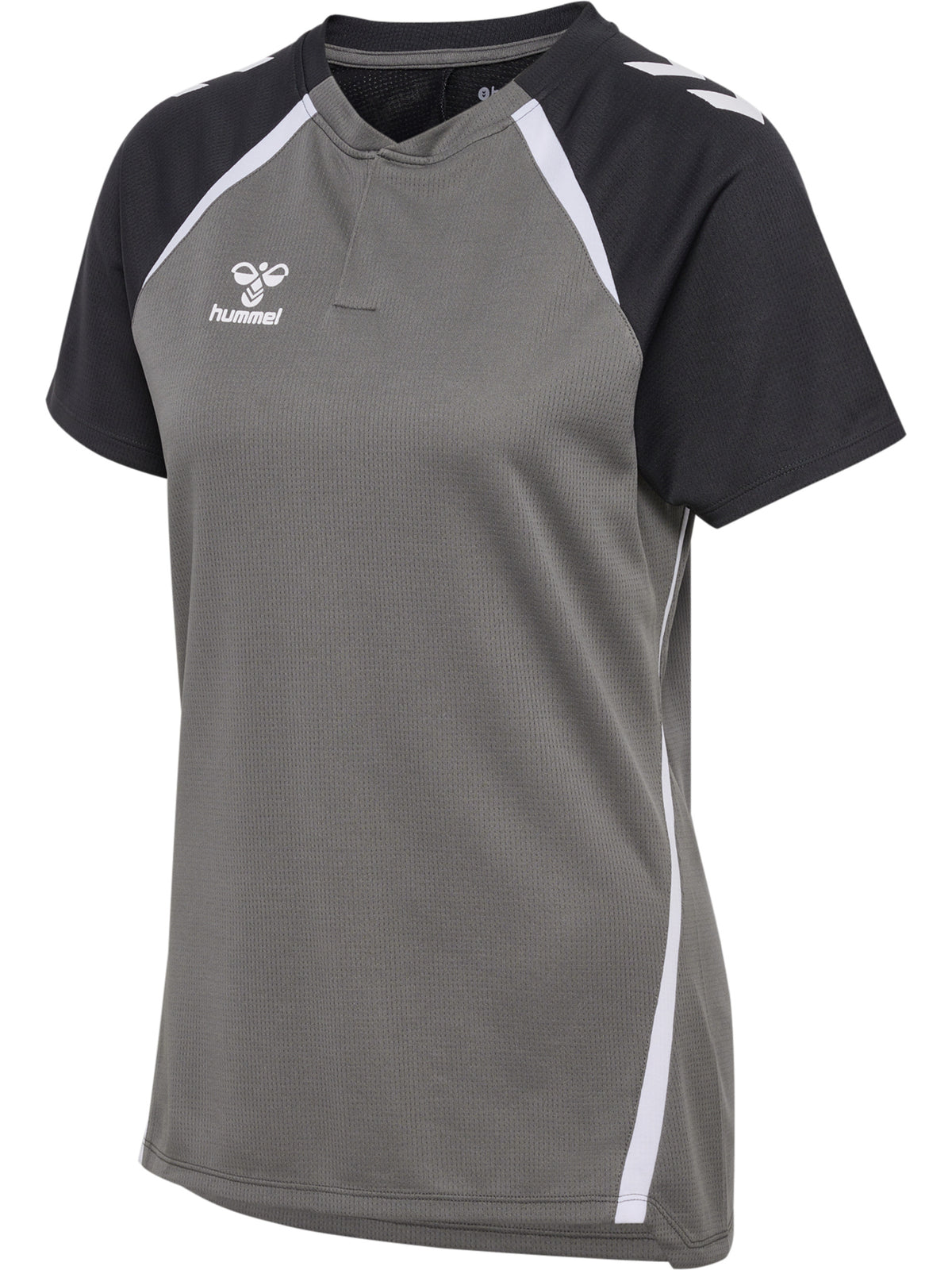 HUMMEL Lead 2.0 Polo Damen (steel gray/asphalt)