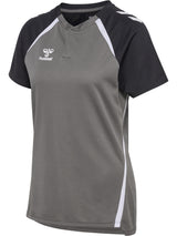 HUMMEL Lead 2.0 Polo Damen (steel gray/asphalt)