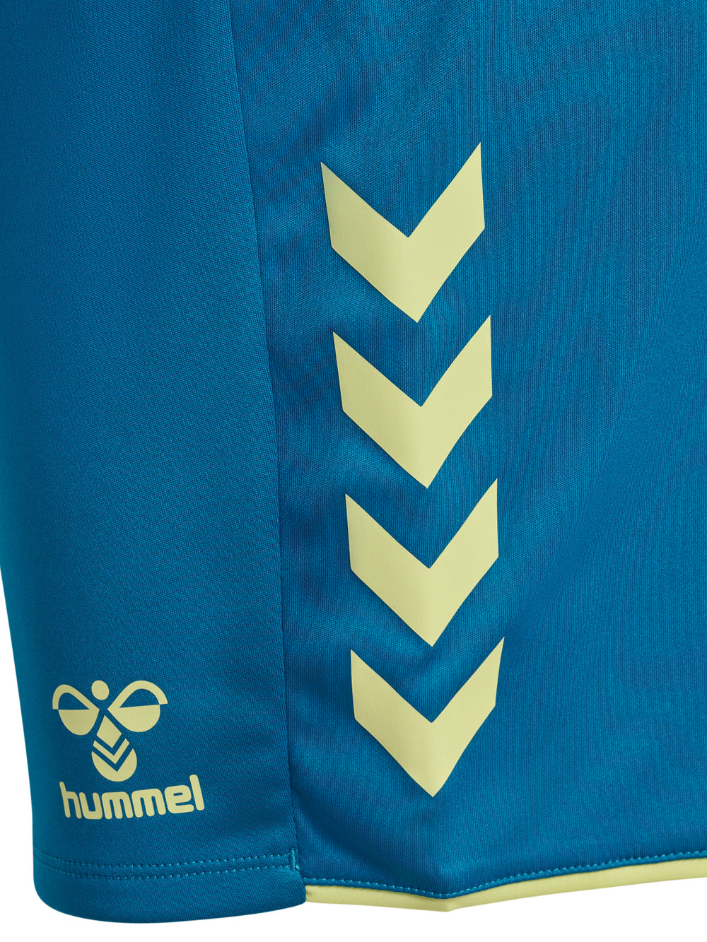 HUMMEL Core 2.0 Shorts Damen (celestial/pale lime yellow)