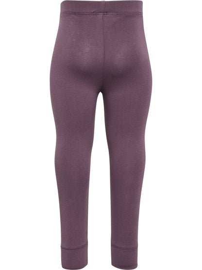 HUMMEL Mini 2-Pack Tights Kind (black plum/sea fog)