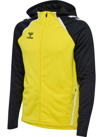 HUMMEL Lead 2.0 Zip Hoodie (blazing yellow/black)