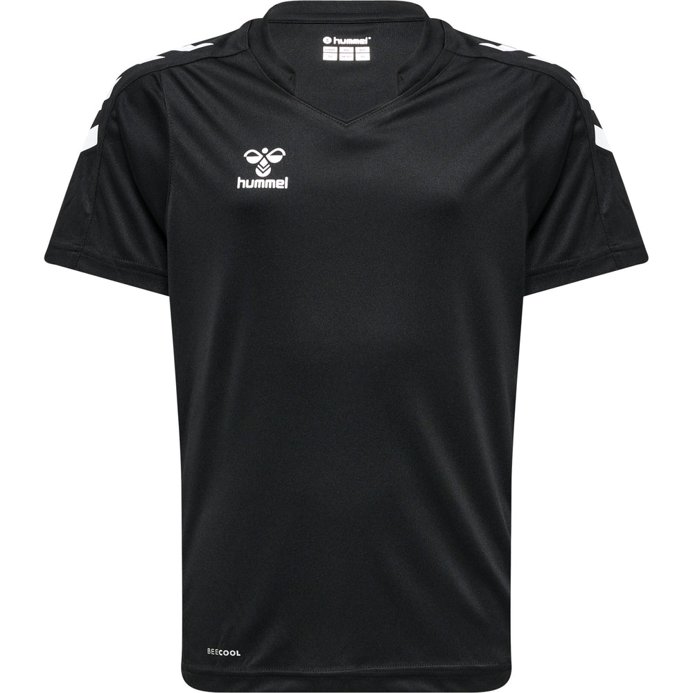 HUMMEL Core Xk Poly Jersey S/S Unisex Kind Schwarz