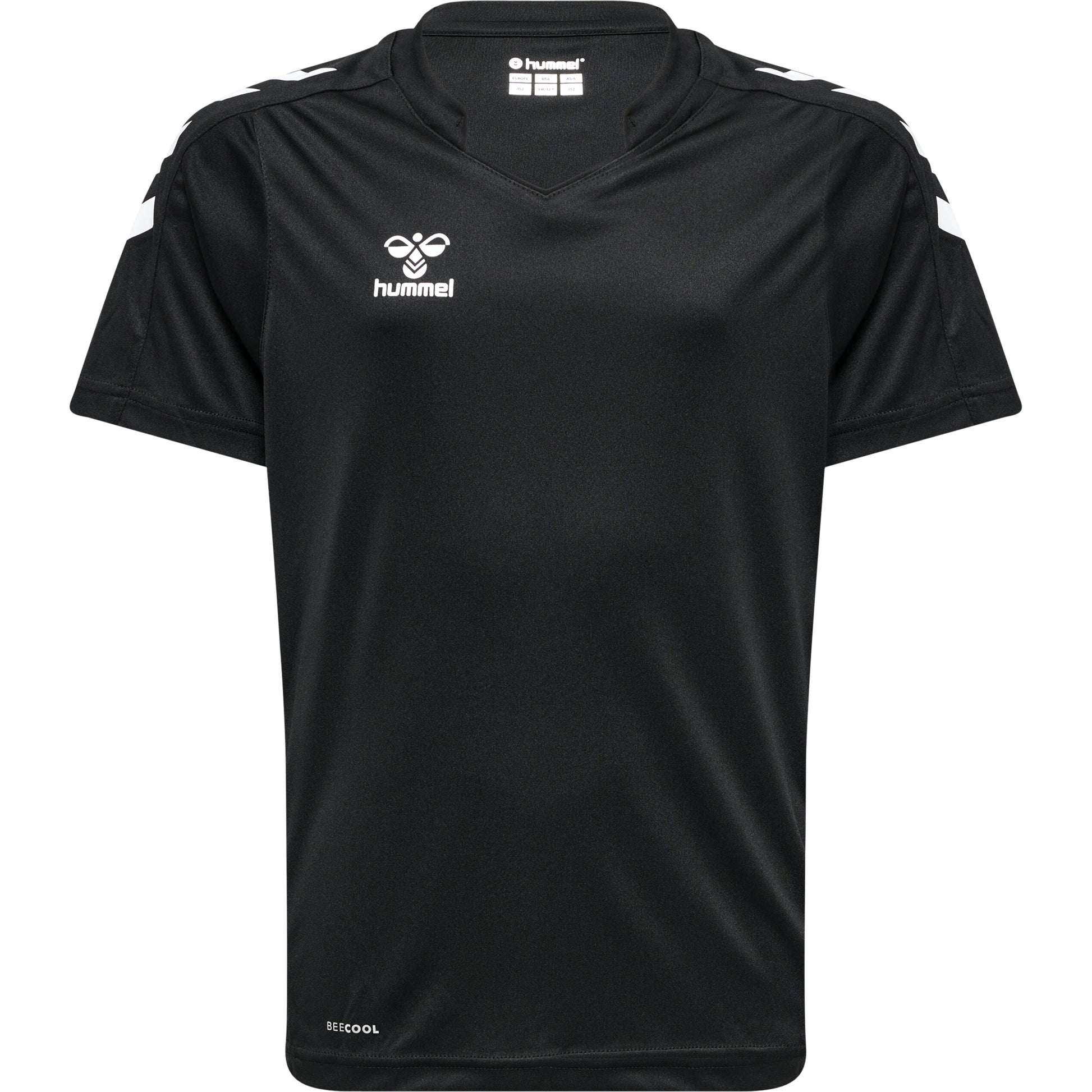 HUMMEL Core Xk Poly Jersey S/S Unisex Kind Schwarz