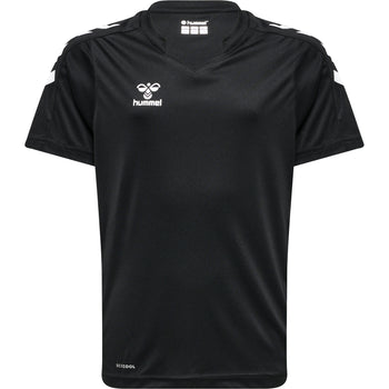HUMMEL Core Xk Poly Jersey S/S Unisex Kind Schwarz